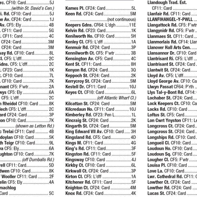 978-0-00-865743-7_AZ Cardiff Pocket Map_interior-2 Preview 3