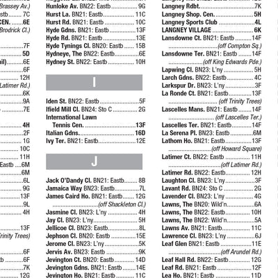 978-0-00-865744-4_AZ Eastbourne Pocket Map_interior-2 Preview 2