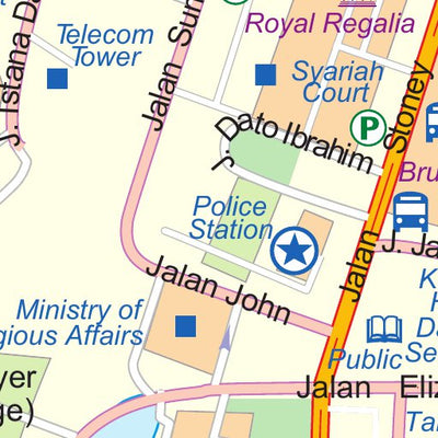 Bandar Seri Begawan (Brunei) 1:10,000 (ITMB) Preview 2