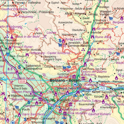 Dolomites 1:170,000 - ITMB Preview 3
