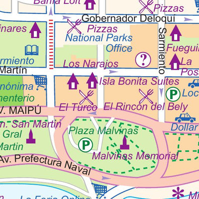 Ushuaia, Argentina 1:10,000 - ITMB Preview 3