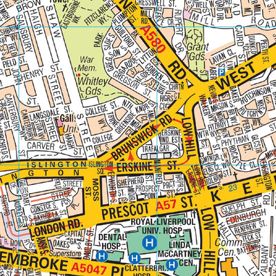 978-0-00-865735-2_AZ Liverpool Pocket Map_interior-1 Preview 2