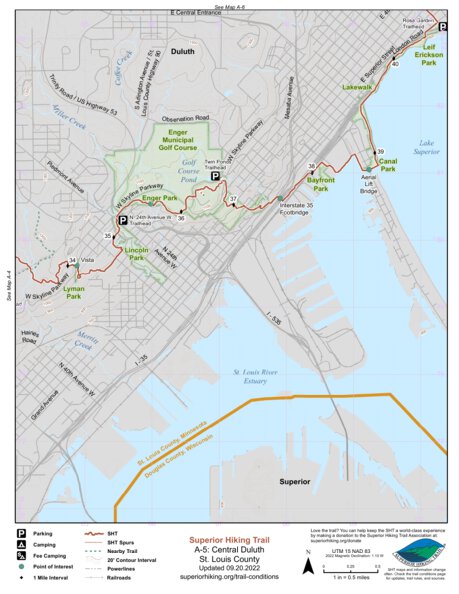 SHT Map A-5: Central Duluth Preview 1