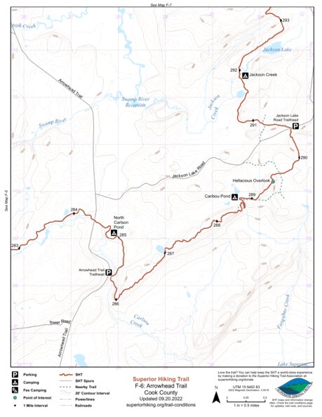 SHT Map F-6: Arrowhead Trail Preview 1