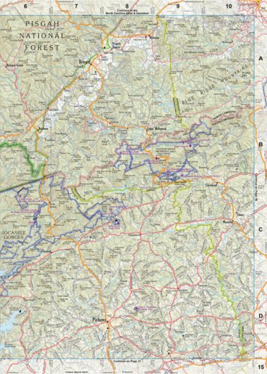 South Carolina Atlas & Gazetteer Page 15 Preview 1