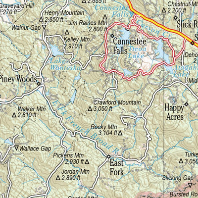 South Carolina Atlas & Gazetteer Page 15 Preview 3