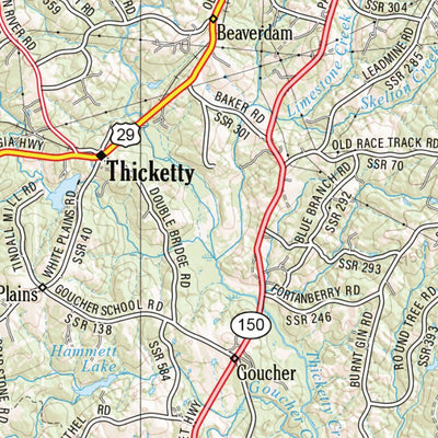 South Carolina Atlas & Gazetteer Page 17 Preview 3