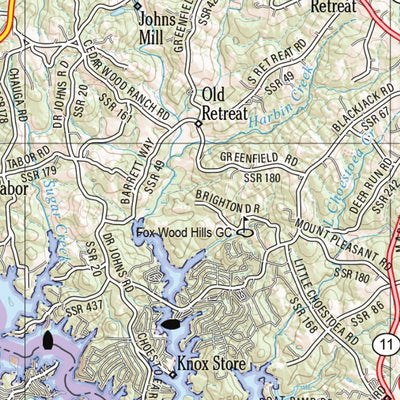 South Carolina Atlas & Gazetteer Page 20 Preview 2