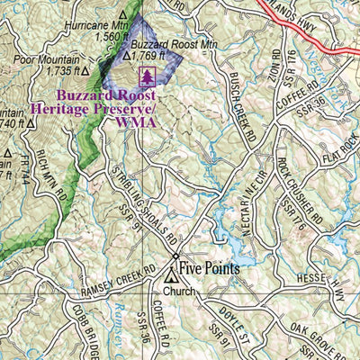 South Carolina Atlas & Gazetteer Page 20 Preview 3