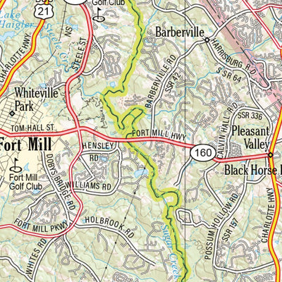 South Carolina Atlas & Gazetteer Page 19 Preview 3