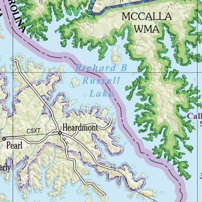 South Carolina Atlas & Gazetteer Page 30 Preview 2