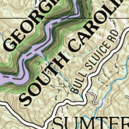 South Carolina Atlas & Gazetteer Page 20 Inset Preview 2