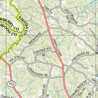 South Carolina Atlas & Gazetteer Page 32 Preview 2