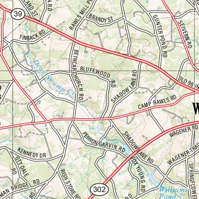 South Carolina Atlas & Gazetteer Page 42 Preview 2
