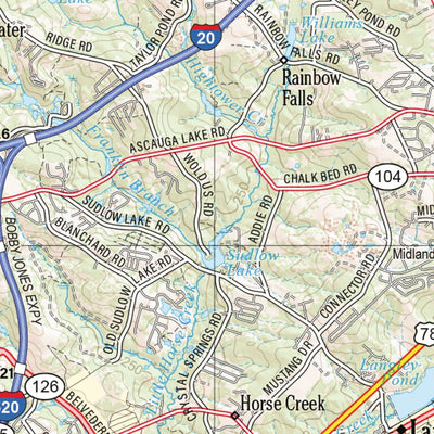 South Carolina Atlas & Gazetteer Page 41 Preview 3