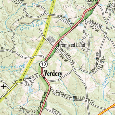 South Carolina Atlas & Gazetteer Page 31 Preview 2