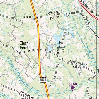 South Carolina Atlas & Gazetteer Page 52 Preview 2