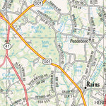 South Carolina Atlas & Gazetteer Page 38 Preview 2