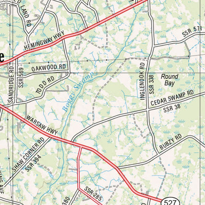 South Carolina Atlas & Gazetteer Page 46 Preview 2