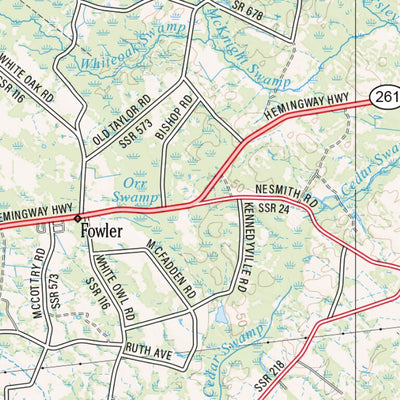 South Carolina Atlas & Gazetteer Page 46 Preview 3