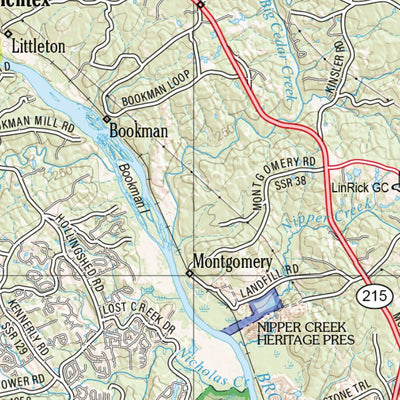 South Carolina Atlas & Gazetteer Page 34 Preview 3
