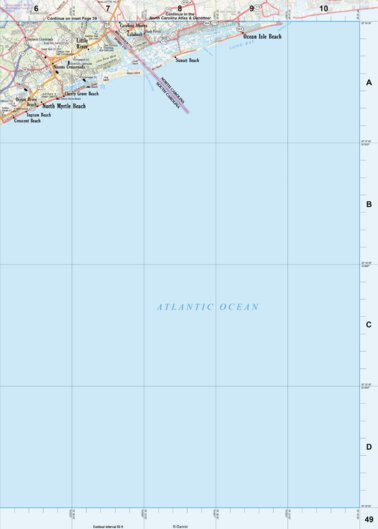 South Carolina Atlas & Gazetteer Page 49 Preview 1