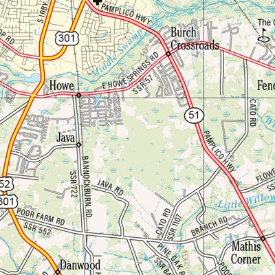 South Carolina Atlas & Gazetteer Page 37 Preview 2