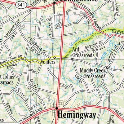 South Carolina Atlas & Gazetteer Page 47 Preview 3