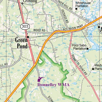 South Carolina Atlas & Gazetteer Page 60 Preview 2