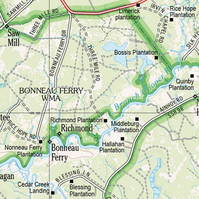 South Carolina Atlas & Gazetteer Page 55 Preview 3