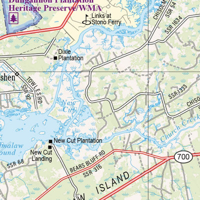 South Carolina Atlas & Gazetteer Page 61 Preview 2