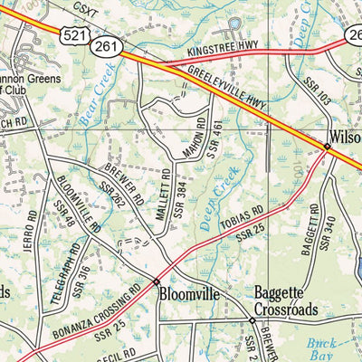 South Carolina Atlas & Gazetteer Page 45 Preview 2