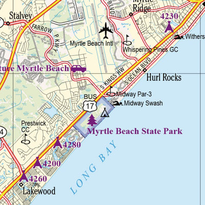 South Carolina Atlas & Gazetteer Page 48 Preview 2