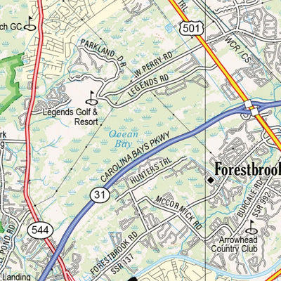 South Carolina Atlas & Gazetteer Page 48 Preview 3