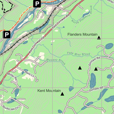 Connecticut AT Map & Guide: Shaghticoke Mountain Preview 2