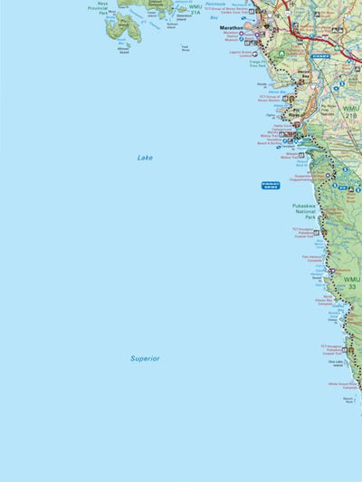 NEON45 Marathon - 6th ed Northeastern Ontario Topo Preview 1