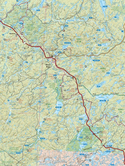 NEON47 White River - 6th ed Northeastern Ontario Topo Preview 1