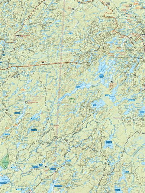 NEON59 Obakamiga Lake - 6th ed Northeastern Ontario Topo Preview 1