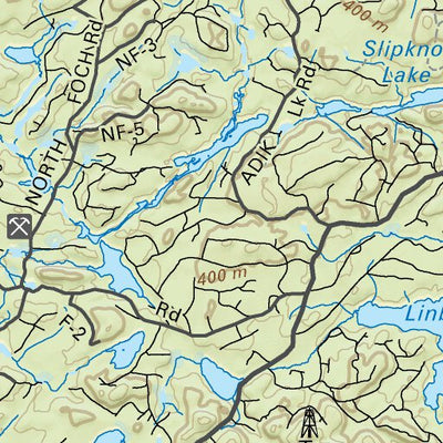 NEON59 Obakamiga Lake - 6th ed Northeastern Ontario Topo Preview 3