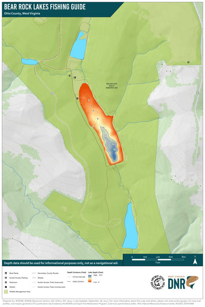 Bear Rock Lakes Fishing Guide (Large) Preview 1