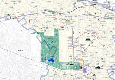 たちかわウォーキングマップ（立川市ウォーキングマップ） Preview 2