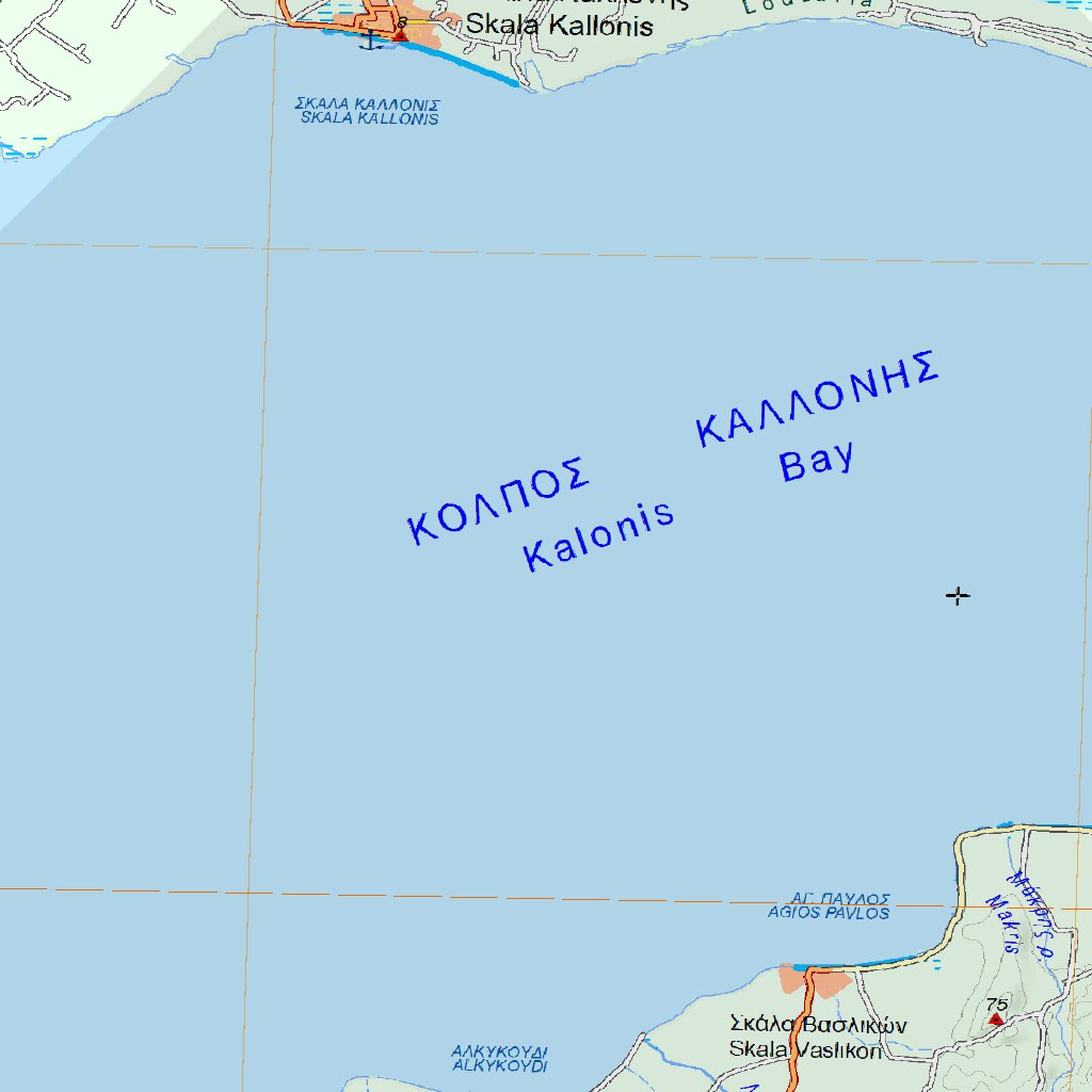 Lesvos (Mytilene) Island Map by Anavasi editions | Avenza Maps
