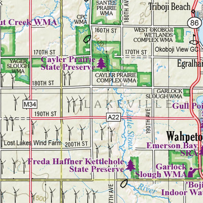 Iowa Atlas & Gazetteer Page 16 Preview 3