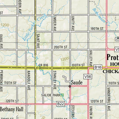 Iowa Atlas & Gazetteer Page 21 Preview 2
