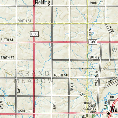 Iowa Atlas & Gazetteer Page 25 Preview 2
