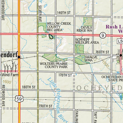 Iowa Atlas & Gazetteer Page 15 Preview 3