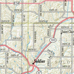 Iowa Atlas & Gazetteer Page 35 Preview 2