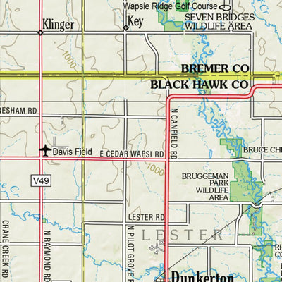 Iowa Atlas & Gazetteer Page 31 Preview 2