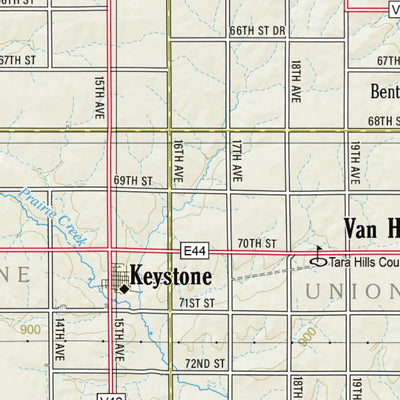 Iowa Atlas & Gazetteer Page 41 Preview 2