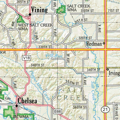 Iowa Atlas & Gazetteer Page 41 Preview 3